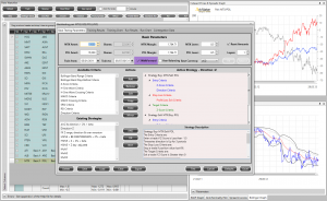 The back tester will perform out-of-sample walk forward tests